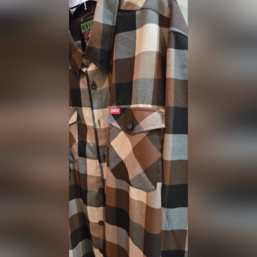Dixxon Plaid Flannel Shirt - Picture 4 of 6